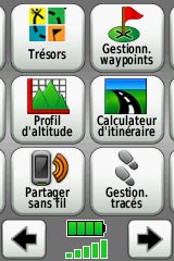 écran de fonctions