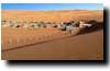 Nomadic desert camp