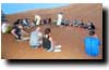 Nomadic desert camp